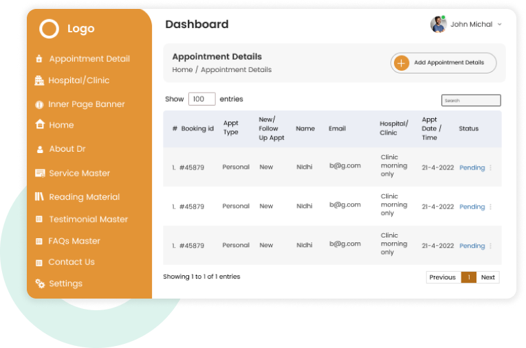Manage Consultation Bookings